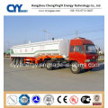 China 2015 LNG Lox Lin Lar Lco2 Semi-reboque de carro-tanque com ASME